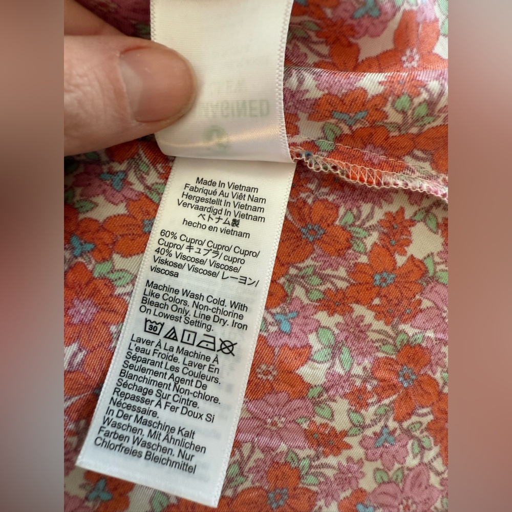 J. Crew Red Floral Maxi Dress - Picture 5 of 7
